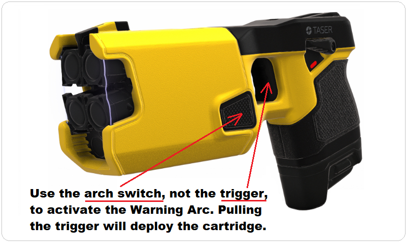 Exploring the Warning Arc Feature of the Taser 7 CQ